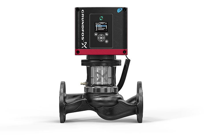 Grundfos TPE In-Line Centrifugal Pump with Integrated VFD