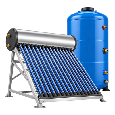 Solar water heaters and water tanks
